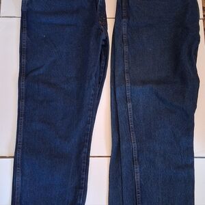 2 Pairs Of Rustler Men's Jeans 40 X 30